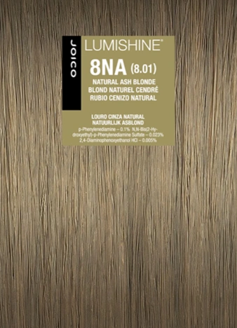 Joico Lumishine Permanent Créme - 8NA (8.01) Natural Ash Blonde Hajfesték 74ml főképe
